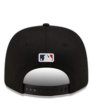 Load image into Gallery viewer, Men&#39;s New Era White/Black Los Angeles Dodgers 2024 World Series Champions Locker Room 9SEVENTY Stretch-Snap Hat
