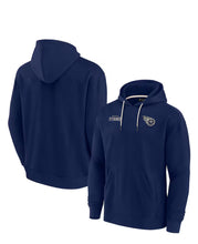 Load image into Gallery viewer, Tennessee Titans Fanatics Unisex Elements Super Soft Fleece Pullover Hoodie - Navy
