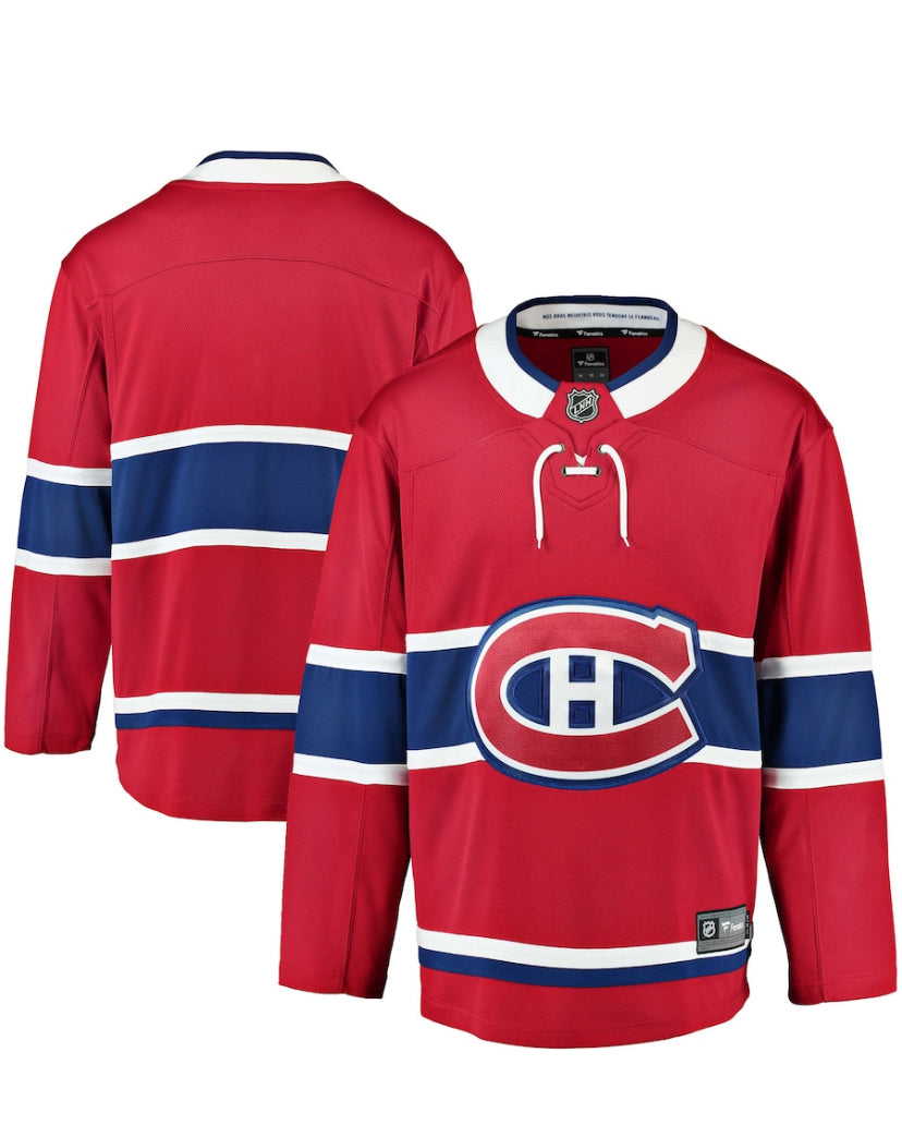 Men's Fanatics Montreal Canadiens Red Breakaway NHL Jersey