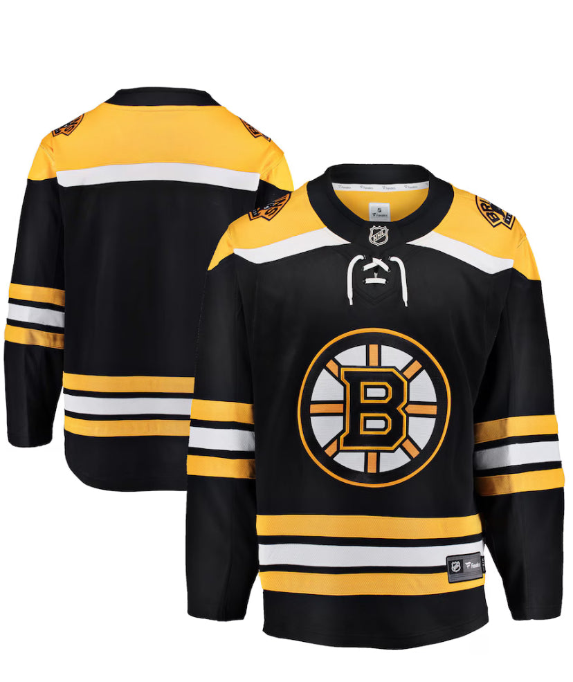 Men's Fanatics Boston Bruins Black Breakaway NHL Jersey
