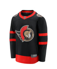 Load image into Gallery viewer, Men&#39;s Fanatics Ottawa Senators Black Breakaway NHL Jersey
