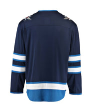 Load image into Gallery viewer, Men&#39;s Fanatics Winnipeg Jets  Navy Breakaway NHL Jersey
