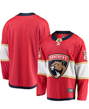 Load image into Gallery viewer, Men&#39;s Fanatics Florida Panthers Red Breakaway NHL Jersey

