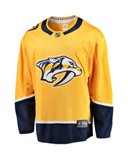 Load image into Gallery viewer, Men&#39;s Fanatics Nashville Predators Gold Breakaway NHL Jersey

