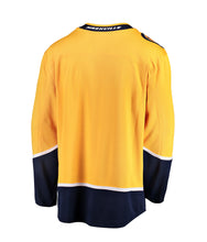 Load image into Gallery viewer, Men&#39;s Fanatics Nashville Predators Gold Breakaway NHL Jersey
