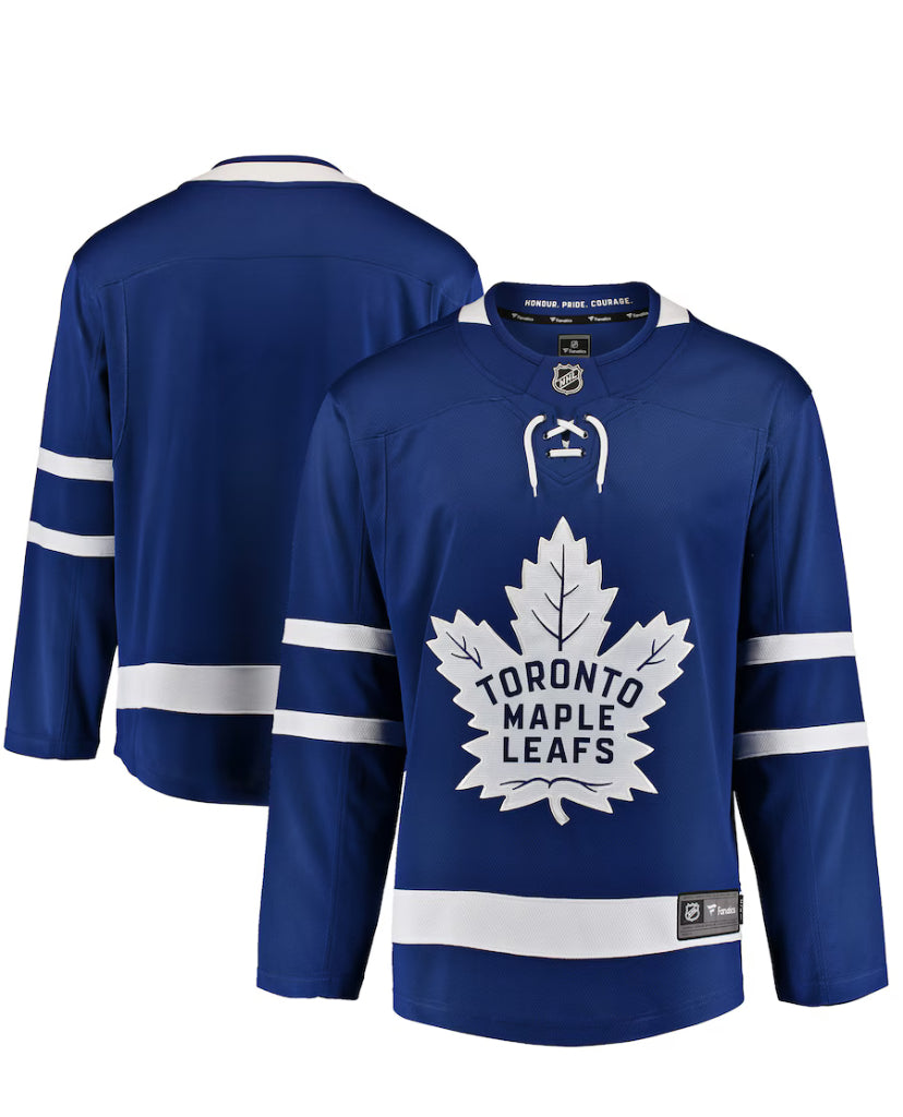 Men's Fanatics Toronto Maple Leafs Royal Blue Breakaway NHL Jersey