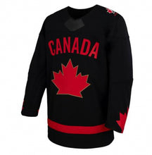 Load image into Gallery viewer, Youth Bauer Team Canada Hockey Black NHL Jersey
