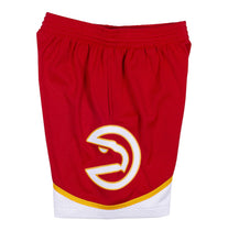 Load image into Gallery viewer, Men&#39;s Atlanta Hawks Mitchell &amp; Ness Hardwood Classics Swingman Red Basketball Shorts
