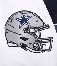 Load image into Gallery viewer, Men&#39;s Dallas Cowboys Old English Super Bowl Navy &amp; White Varsty NFL Jacket
