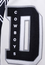Load image into Gallery viewer, Men&#39;s Dallas Cowboys Old English Super Bowl Navy &amp; White Varsty NFL Jacket
