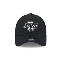 Load image into Gallery viewer, Los Angeles Kings New Era 9FORTY A-Frame Black Snapback NHL Adustable Hat
