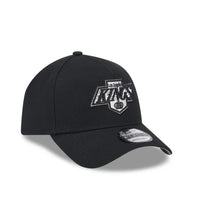 Load image into Gallery viewer, Los Angeles Kings New Era 9FORTY A-Frame Black Snapback NHL Adustable Hat
