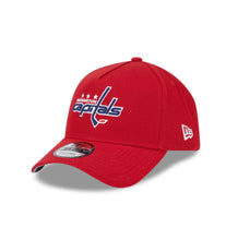 Load image into Gallery viewer, Washington Capitals New Era 9FORTY A-Frame Red Snapback NHL Adustable Hat

