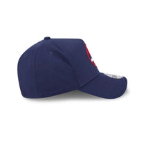 Load image into Gallery viewer, Winnipeg Jets Old Logo New Era 9FORTY A-Frame Navy Blue Snapback NHL Adustable Hat
