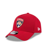 Load image into Gallery viewer, Florida Panthers New Era 9FORTY A-Frame Red Snapback NHL Adustable Hat
