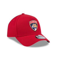 Load image into Gallery viewer, Florida Panthers New Era 9FORTY A-Frame Red Snapback NHL Adustable Hat
