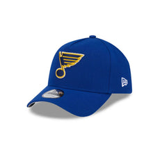 Load image into Gallery viewer, St. Louis Blues New Era 9FORTY A-Frame Blue Snapback NHL Adustable Hat

