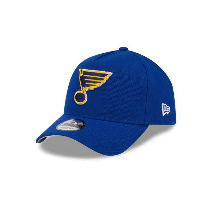 St. Louis Blues New Era 9FORTY A-Frame Blue Snapback NHL Adustable Hat
