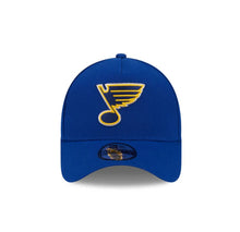 Load image into Gallery viewer, St. Louis Blues New Era 9FORTY A-Frame Blue Snapback NHL Adustable Hat
