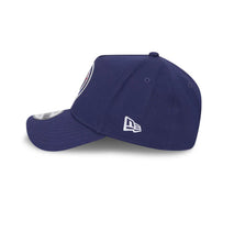 Load image into Gallery viewer, Winnipeg Jets New Era 9FORTY A-Frame Navy Blue Snapback NHL Adustable Hat

