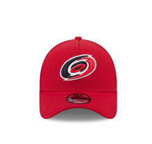 Load image into Gallery viewer, Carolina Hurricanes New Era 9FORTY A-Frame Red Snapback NHL Adustable Hat

