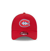 Load image into Gallery viewer, Montreal Canadiens New Era 9FORTY A-Frame Red Snapback NHL Adustable Hat
