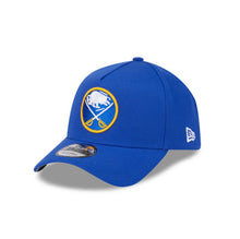 Load image into Gallery viewer, Buffalo Sabres New Era 9FORTY A-Frame Blue Snapback NHL Adustable Hat
