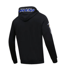 Load image into Gallery viewer, Men&#39;s Baltimore Ravens Lamar Jackson #8 Jersey Style NFL Black Pullover Hoodie
