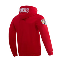 Load image into Gallery viewer, Men&#39;s San Francisco 49ers Christian McCaffrey #23 Jersey Style NFL Red Pullover Hoodie
