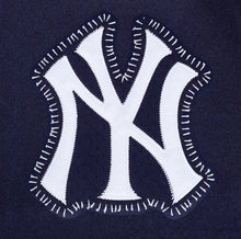 Load image into Gallery viewer, Men&#39;s New York Yankees Pick Stiching World Series Navy &amp; White Varsity MLB Jacket
