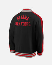 Load image into Gallery viewer, Men&#39;s Ottawa Senators Black &amp; Red Full-Zip Track NHL Jacket
