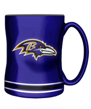Load image into Gallery viewer, NFL Sculpted Team Logo 14oz Mug
