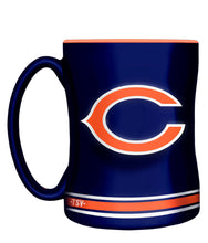 Load image into Gallery viewer, NFL Sculpted Team Logo 14oz Mug
