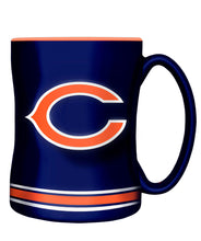 Load image into Gallery viewer, NFL Sculpted Team Logo 14oz Mug
