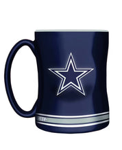 Load image into Gallery viewer, NFL Sculpted Team Logo 14oz Mug
