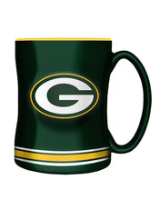 Load image into Gallery viewer, NFL Sculpted Team Logo 14oz Mug
