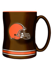Load image into Gallery viewer, NFL Sculpted Team Logo 14oz Mug
