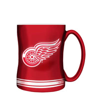 Load image into Gallery viewer, NHL Sculpted Team Logo 14oz Mug
