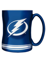 Load image into Gallery viewer, NHL Sculpted Team Logo 14oz Mug
