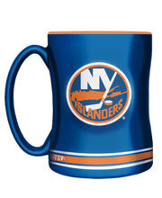 Load image into Gallery viewer, NHL Sculpted Team Logo 14oz Mug
