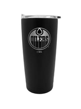 Load image into Gallery viewer, NHL Executive Team Logo Black 18oz Tumbler / Travel Mug
