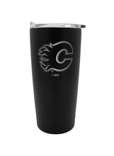 Load image into Gallery viewer, NHL Executive Team Logo Black 18oz Tumbler / Travel Mug
