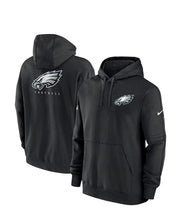 Load image into Gallery viewer, Men&#39;s Nike Philadelphia Eagles Team Logo Black Pullover NFL Hoodie
