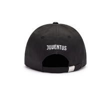 Load image into Gallery viewer, Juventus Fan Ink CL-51 Pro Adjustable Black &amp; White Soccer Hat
