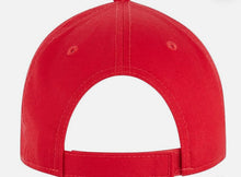 Load image into Gallery viewer, Arsenal Velcro Adjustable Red Soccer Hat

