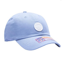 Load image into Gallery viewer, Manchester City Fan Ink CL-51 Pro Adjustable Baby Blue Soccer Hat
