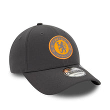 Load image into Gallery viewer, Chelsea New Era 9Forty Adustable Charcoal Grey Soccer Hat
