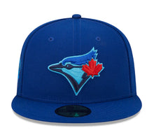 Load image into Gallery viewer, Toronto Blue Jays Royal New Era 59Fifty Father&#39;s Day On Field Fitted MLB Hat
