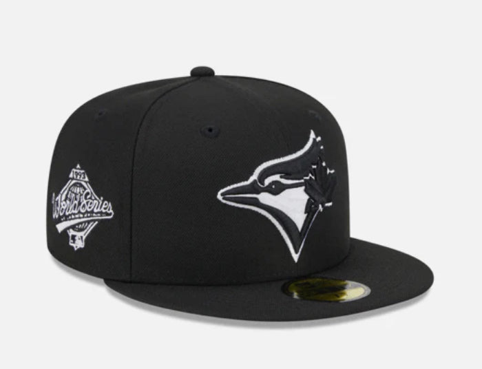Toronto Blue Jays Black & White New Era 59Fifty 1993 World Series Fitted MLB Hat