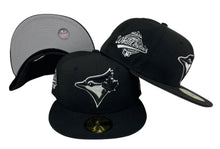 Load image into Gallery viewer, Toronto Blue Jays Black &amp; White New Era 59Fifty 1993 World Series Fitted MLB Hat
